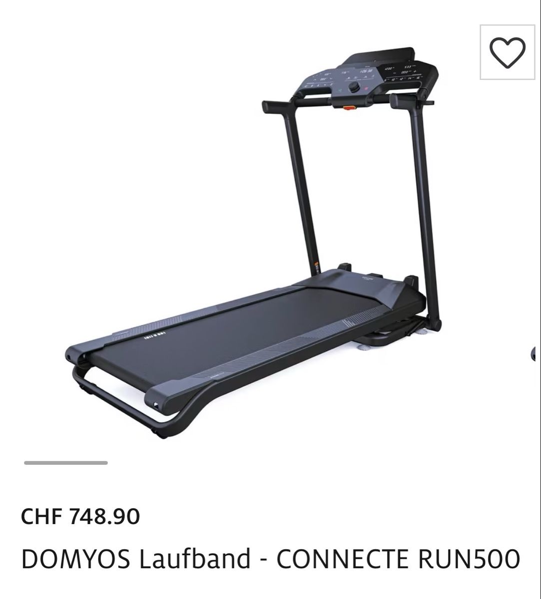 Hometrainer: DOMYOS Laufband - CONNECTE RUN500  – Nuovo (secondo la descrizione) da Schenkon venduto da felber88