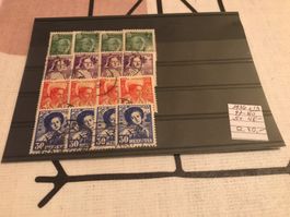 4x Pro Juventute Serie 1936 (800-71)