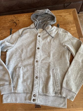 Hollister Hoodie Gr. L grau 