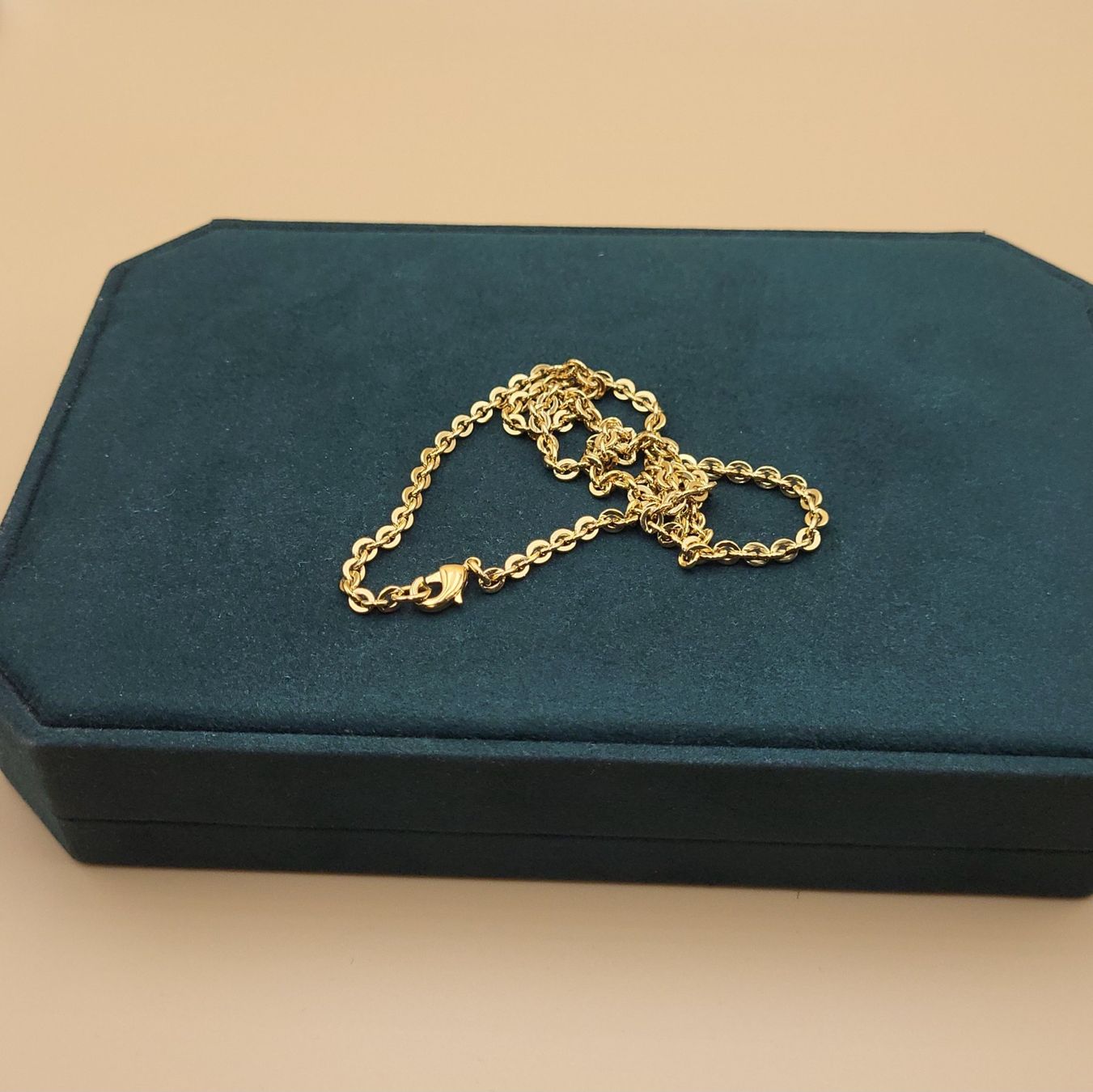Catenine: Goldene Elegante Collier – Usato da Wald ZH venduto da SwissPawnshop 3
