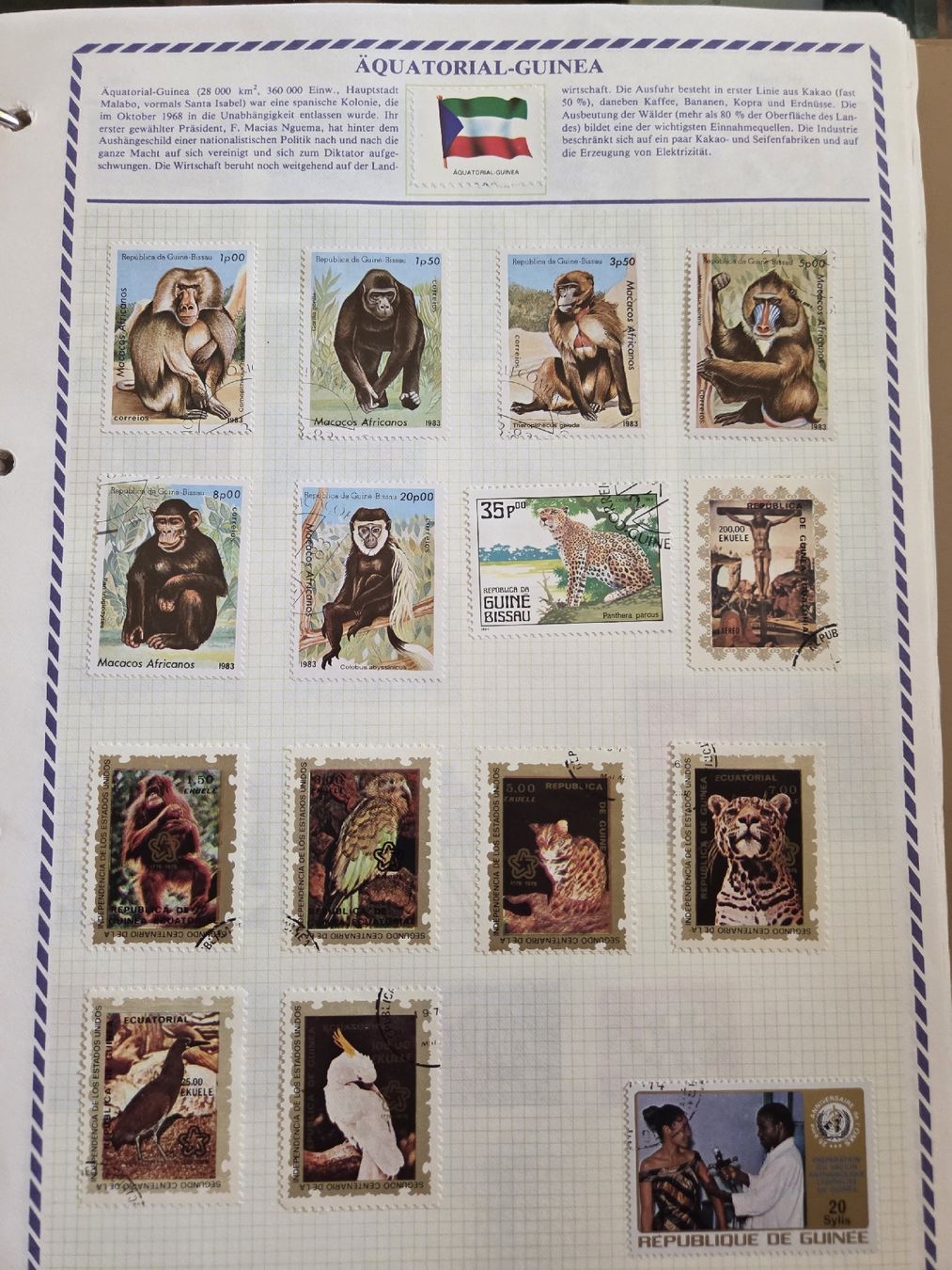 Tous les timbres: Exotische Briefmarken Guinea – D'occasion à Riehen par str_2msn