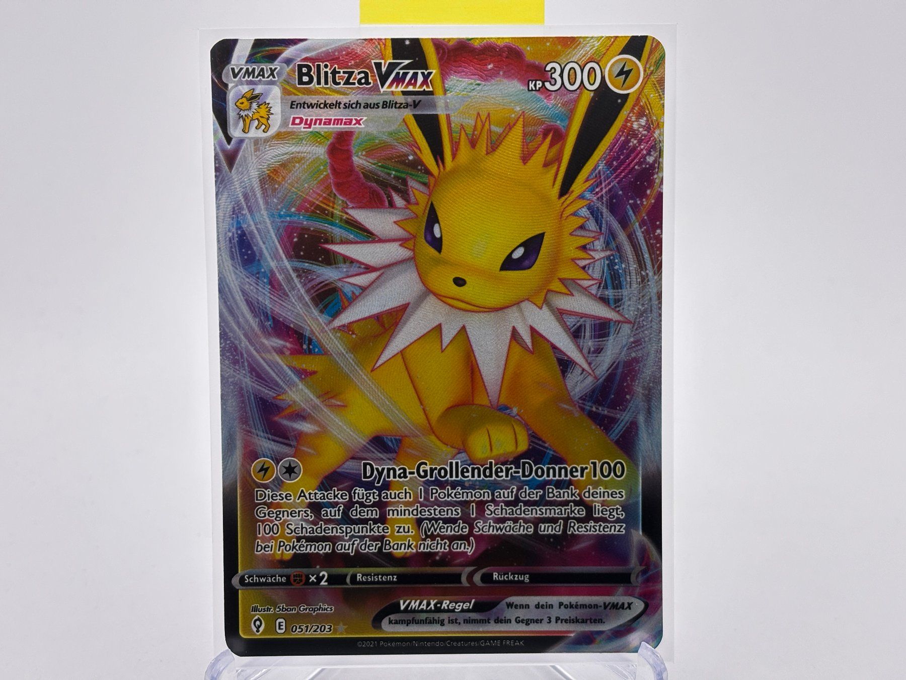 Pokémon Carte collezionabili: Drachenwandel - Blitza VMAX  (EVS 51) - DE – Nuovo (secondo la descrizione) da Allschwil venduto da Bullach