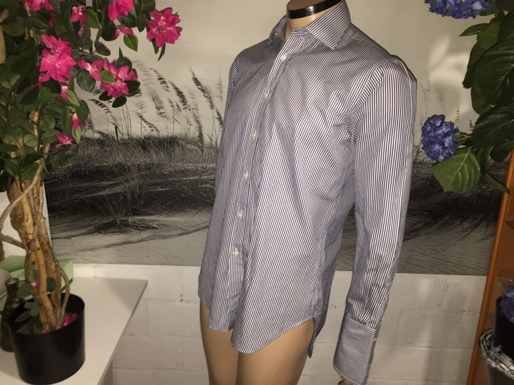 Camicie: Chemise à manchettes/Manchettknopfen Hemd T.M.LEWIN 39 (M).. – Usato da Cossonay-ville venduto da Super-Price-Quality 2