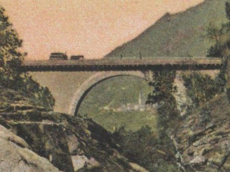 Ansichtskarten: Locarno , Ponte Brolla 1921 – Gebraucht aus Grenchen von Bluemchen1900