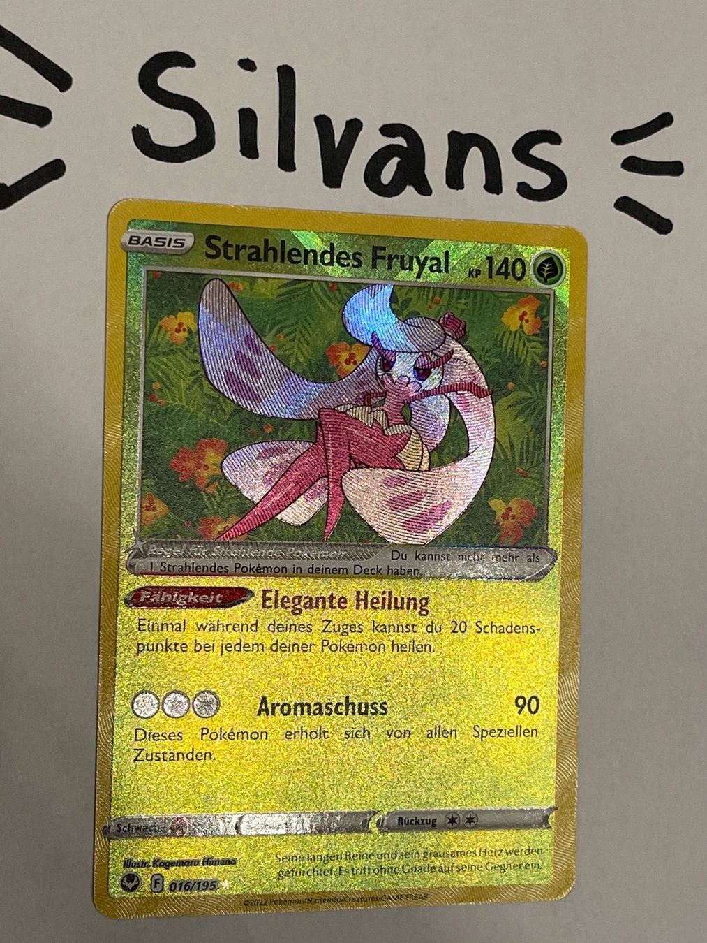 Pokémon Carte collezionabili: Strahlendes Fruyal Silberne Sturmwinde Silver Tempest DE – Nuovo (secondo la descrizione) da Wil SG venduto da Silvans 2