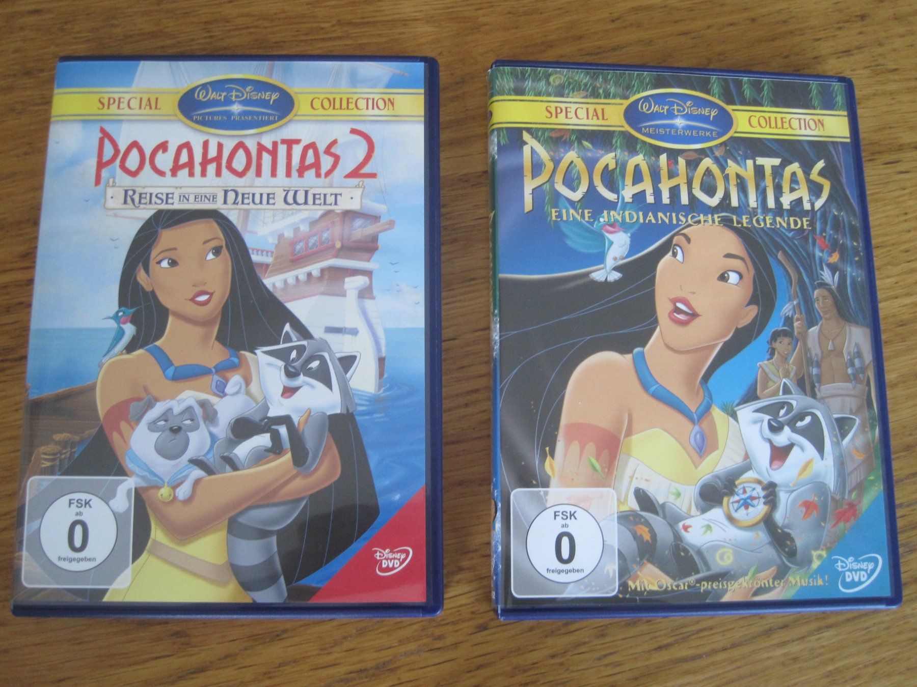 Tutti i DVDs: Pocahontas 1 & 2  DVD BOX  📀 – Usato da Gossau SG venduto da Noryflory 2