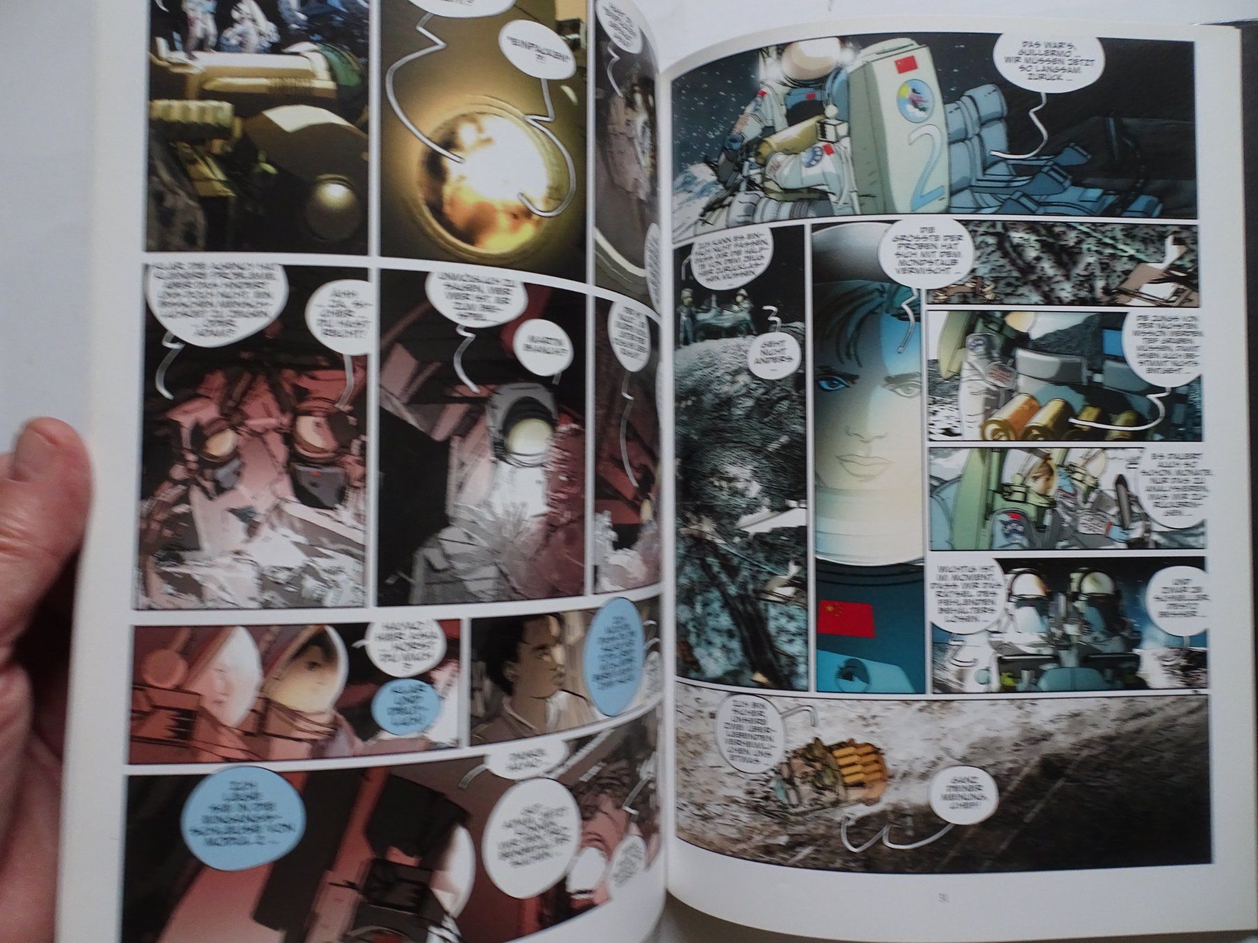 Fumetti: Blue Space Band 1: Der Tycho-Vorfall Comic – Usato da Schönenwerd venduto da schnitzunddrunter 3