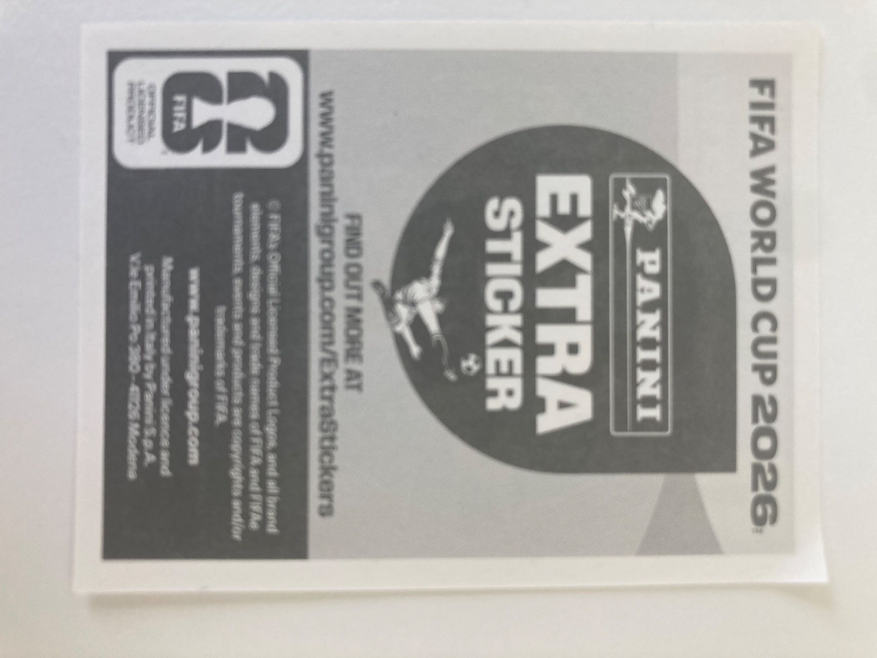 Panini Sammelbilder & Trading cards: Panini Fifa 2026 extra sticker – Gebraucht aus Olten von chr1gl 1