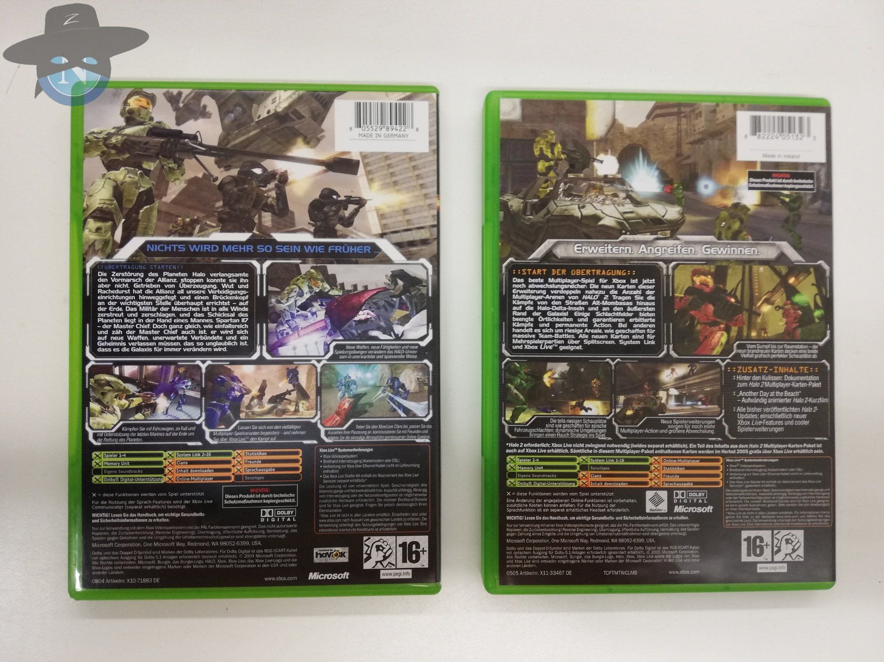 Microsoft Giochi: Halo 2 + Multiplayer Karten Paket / Microsoft XBox OG Classi – Usato da St. Gallen venduto da zorro_dc 1