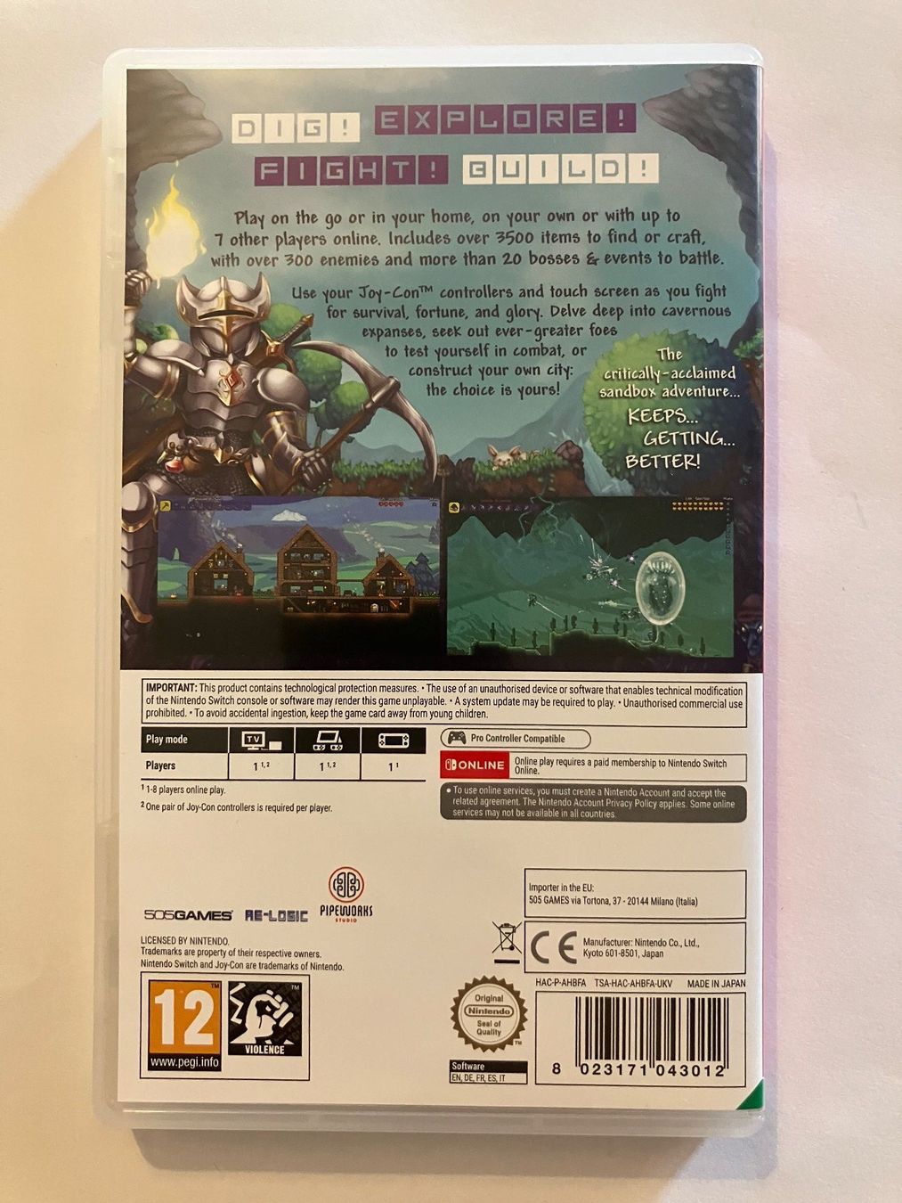 Nintendo Spiele: Terraria – Switch – Gebraucht aus Ecublens VD von Lenordique 1
