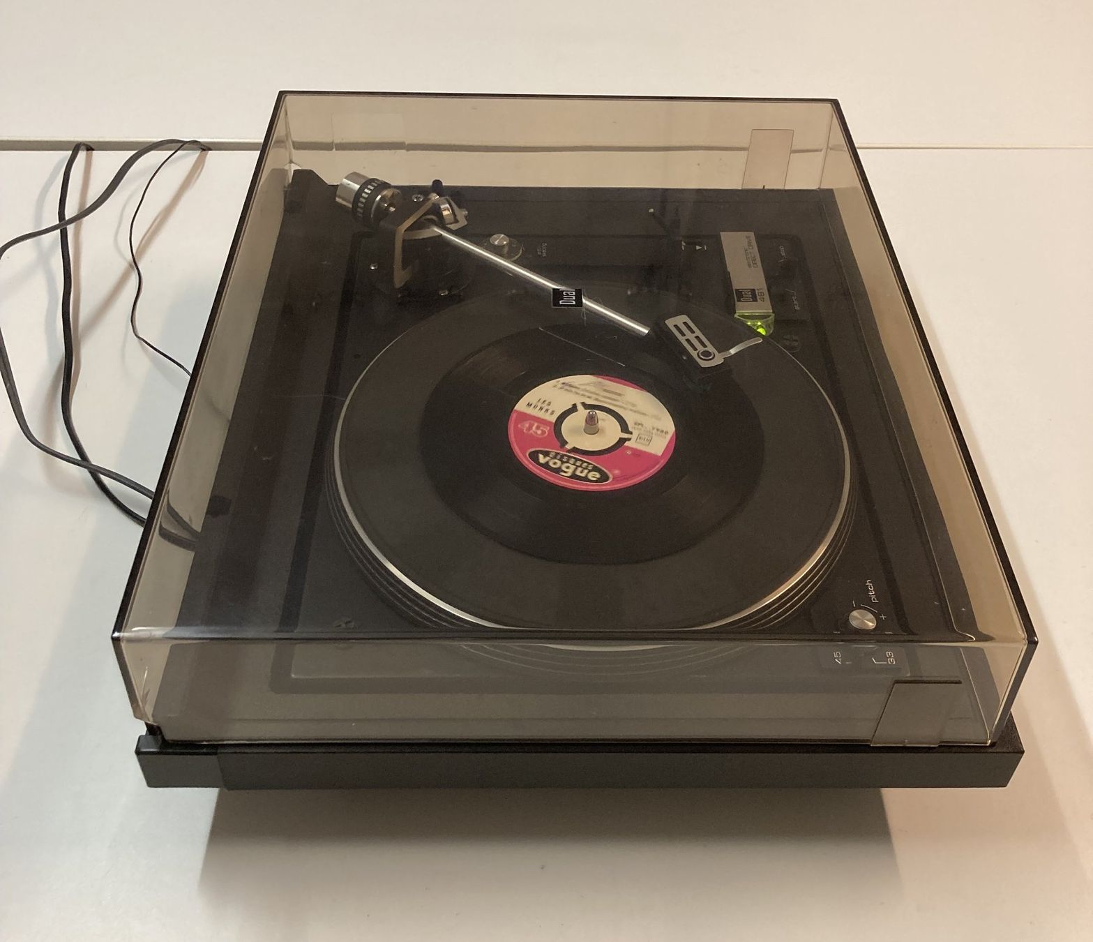 Dual Plattenspieler: DUAL CS 491 Direct Drive + NEW AUDIO-TECHNICA VM95E – Gebraucht aus Bussigny von ReconditionIng 4