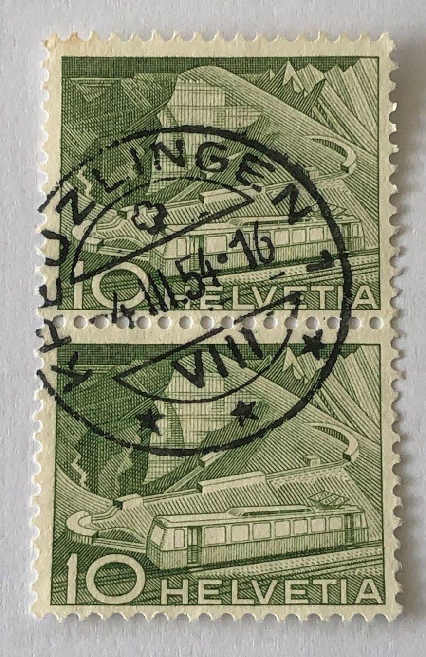 Tutti i francobolli: Nr.299 Paar mit Vollstempel – Usato da Aarau venduto da Billa007