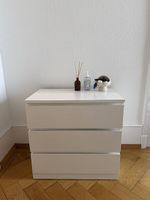 IKEA MALM Kommode 3 Schubladen Weiß  Top Zustand