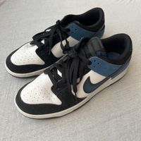 Nike Dunk Low Retro White Blue Black Size US 9 EUR 42.5