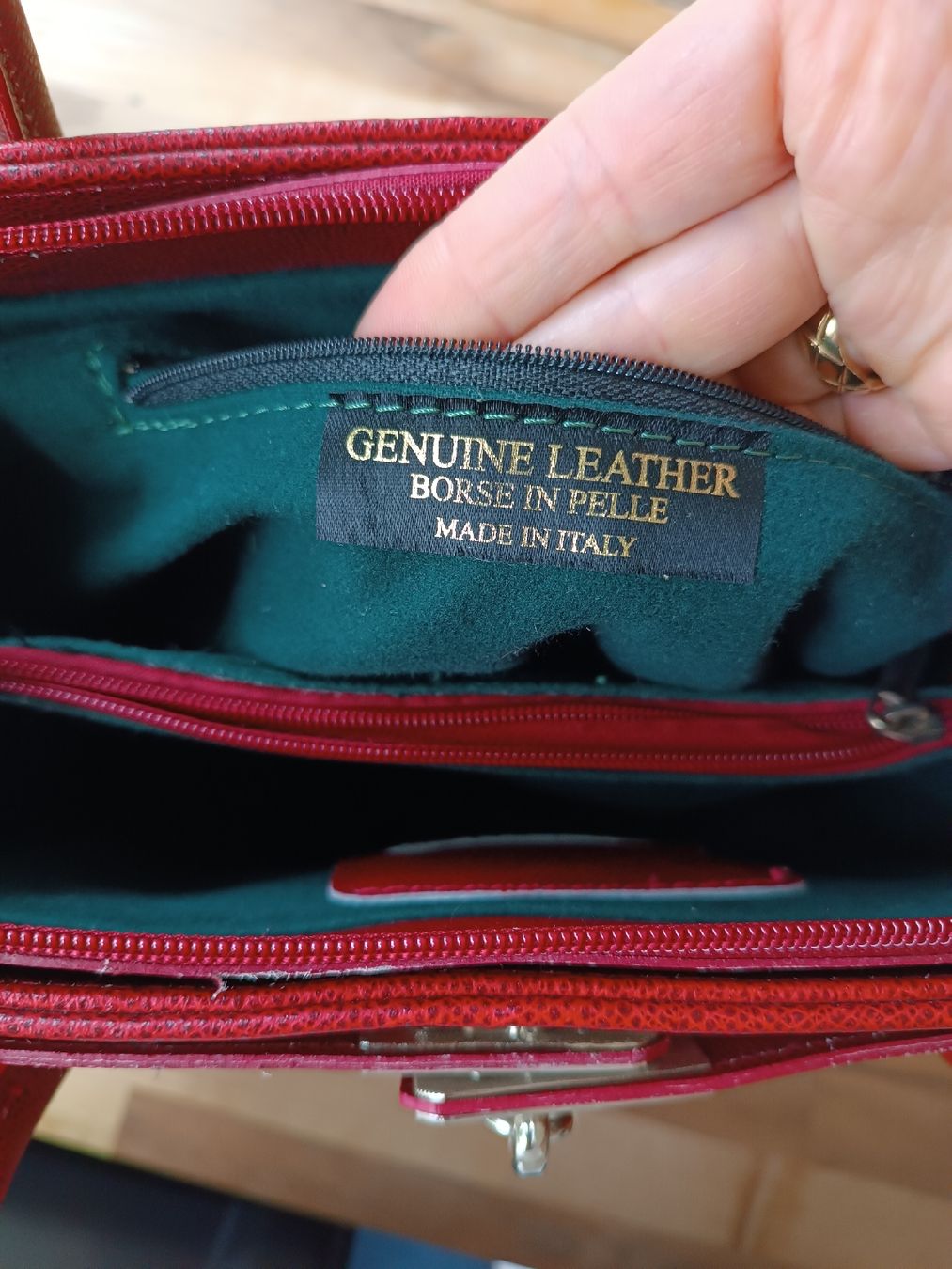 Borse da donna: Tasche Leder rot – Nuovo (secondo la descrizione) da Basel venduto da kau_d97h 5