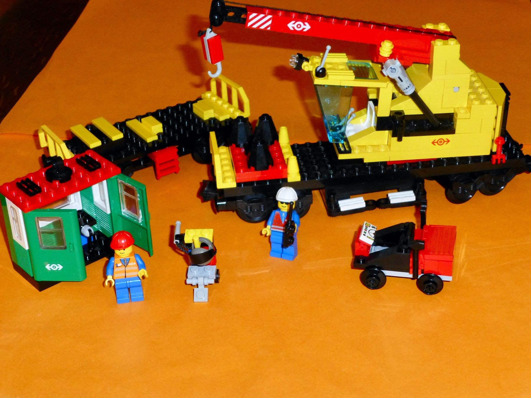 Lego Giocattoli: Lego Eisenbahn/ 4552 Kranwaggon – Usato da Langnau am Albis venduto da Maugli 2
