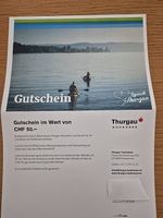 50.- Gutschein Thurgau Tourismus