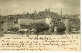 Neuchâtel Place Purry  1902