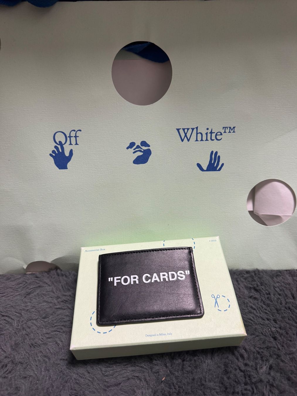 Off-White Brieftaschen: Off white cardholder – Neu (gemäss Beschreibung) aus Wollerau von Marion_Jarno