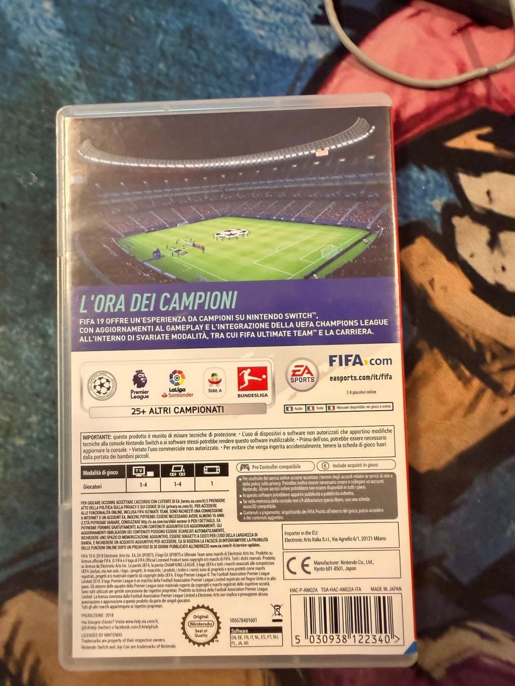 Nintendo Spiele: FIFA 19 Nintendo Switch – Gebraucht aus Giubiasco von Ticinerd 1