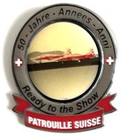Pin Schweizer Armee Patrouille Suisse Ready to Show