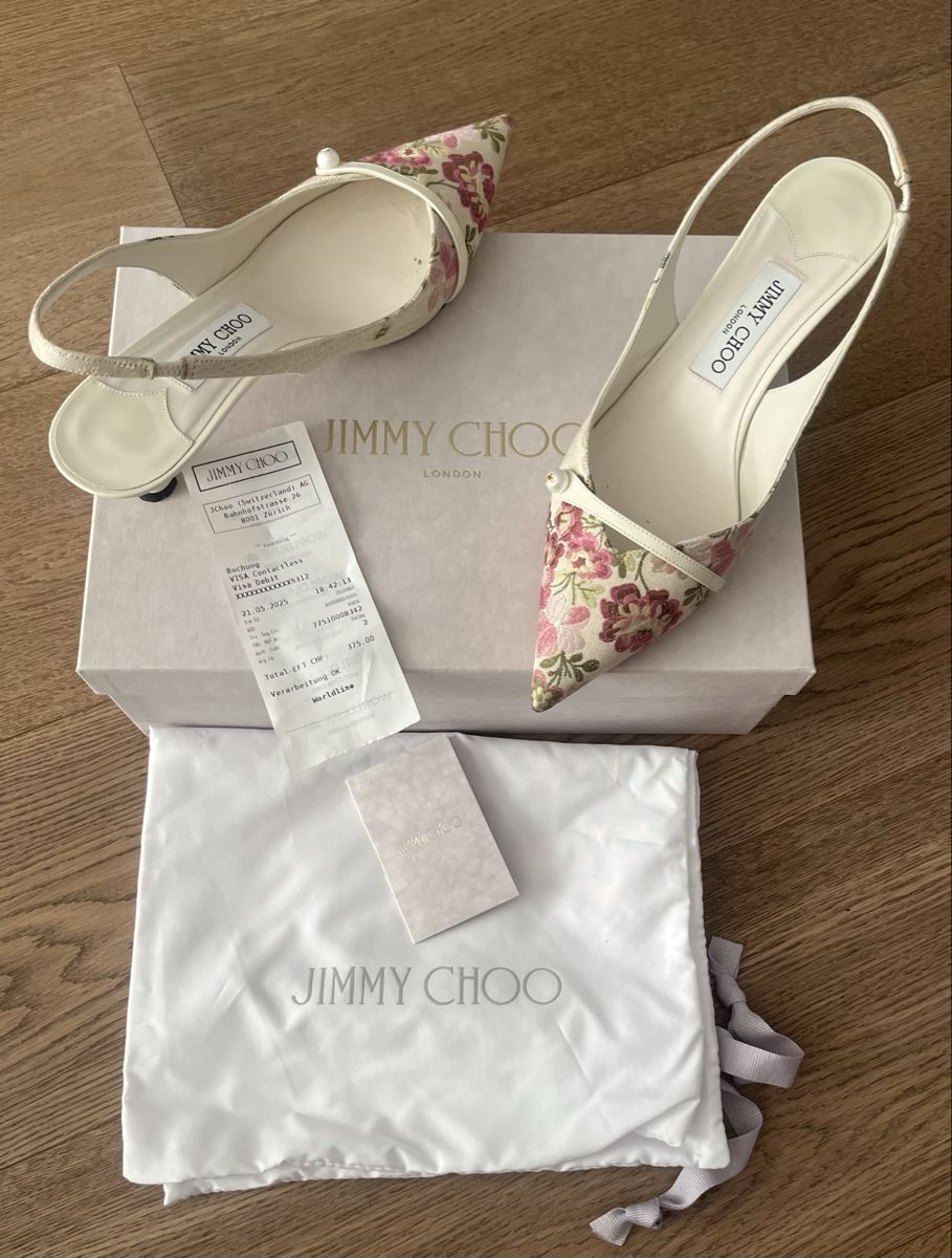 Jimmy Choo Scarpe da donna: Jimmy Choo Slingback-Pumps, Grösse 39 – Usato da zug venduto da Daniil23