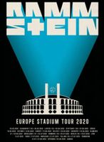 Rammstein POSTER ”EUROPE STADIUM TOUR 2020”