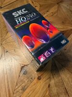 4x SKC Premium HQ E-240 VHS-Leerkassetten – neu & originalvp