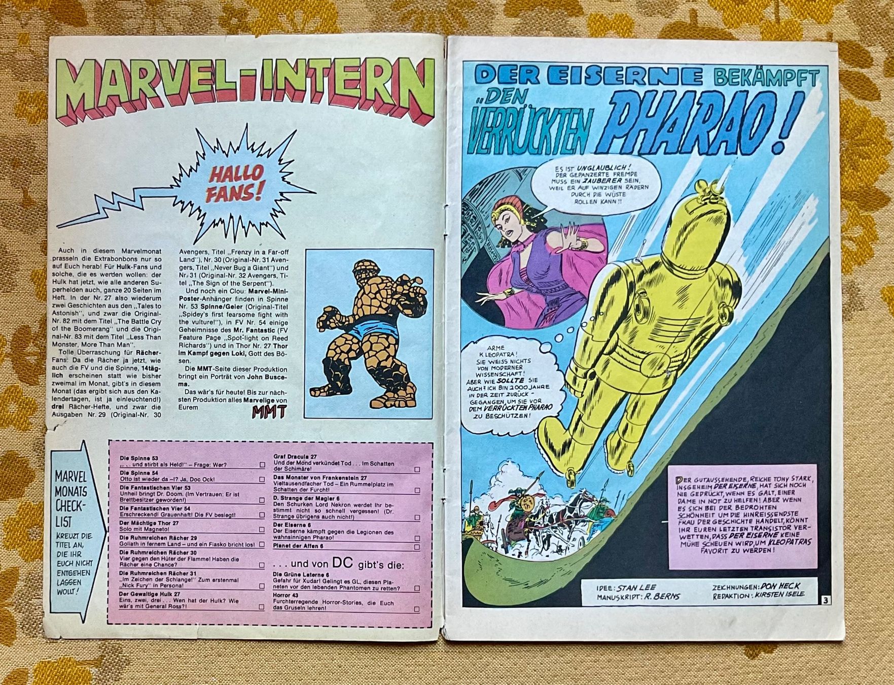 Fumetti: Der Eiserne Heft Nr 6 von 1976 – Usato da Endingen venduto da nathan05 1