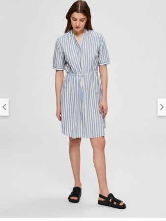 Gestreiftes Kleid von Selected femme
