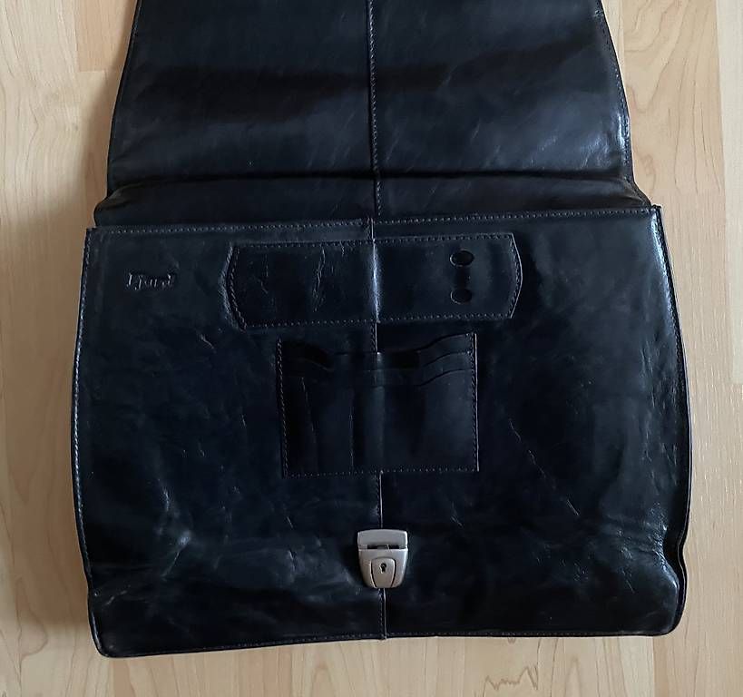 Valigie & Borse: Aktentasche Ledertasche schwarz – Usato da Kerns venduto da UDS82 2