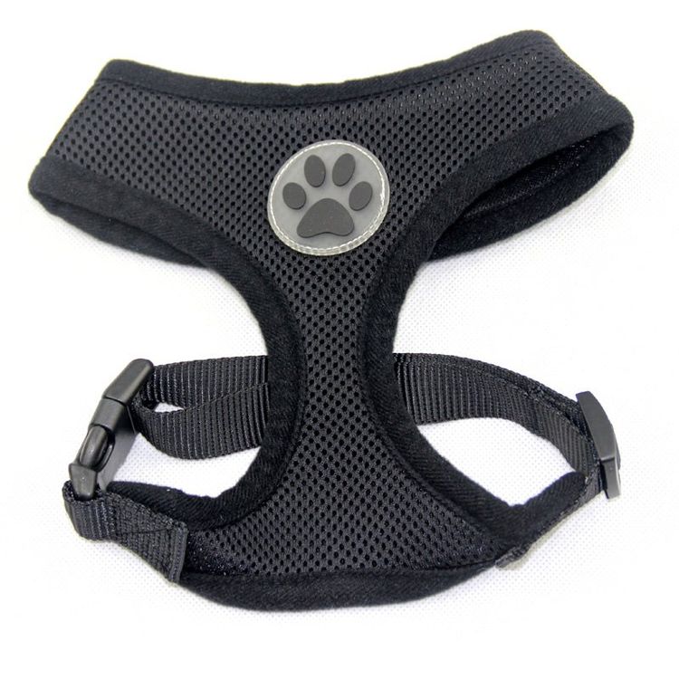Hundegeschirr Aus Polyester – Bequeme Weste Für Kleine Hunde, Atmungsaktiv, Mit D-Ring, Größe S