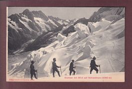 EISMEER - Alpinisten - Schreckhorn - 1907