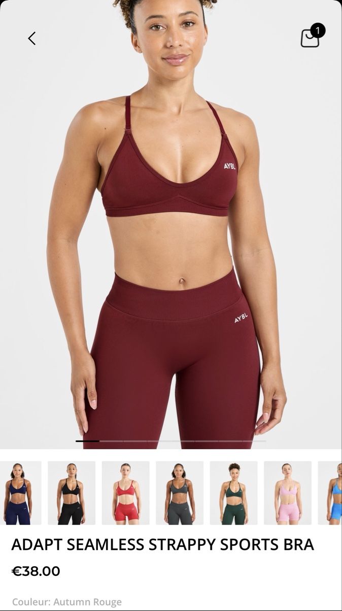Aybl Top: AYBL Adapt Seamless Strappy Sports Bra taille M – Nuovo (secondo la descrizione) da Athenaz (Avusy) venduto da mae_z5lc 2