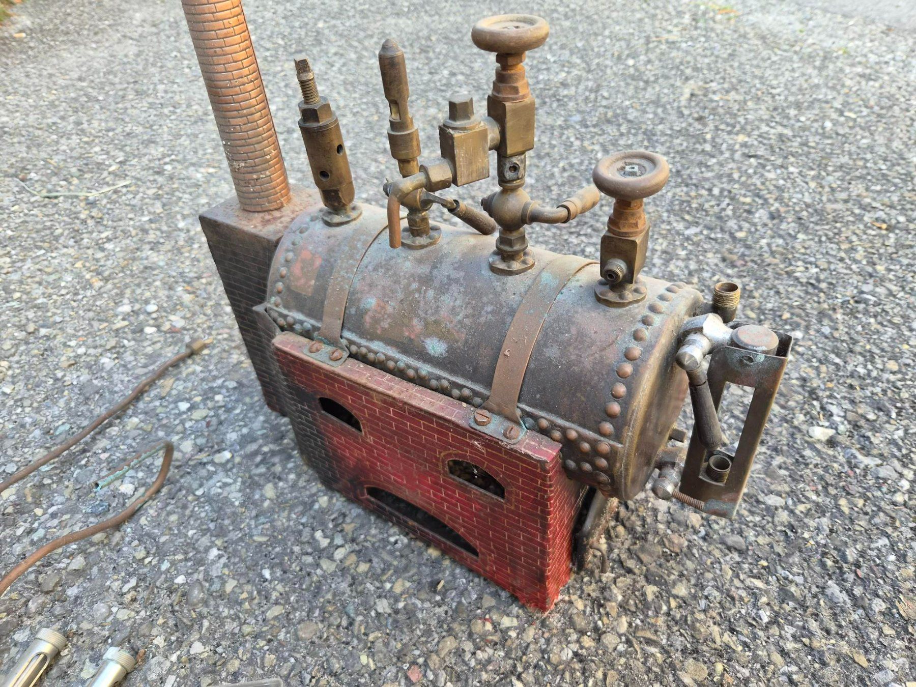 Modellbausätze & Standmodelle: Dampfmaschinenkessel Modell, Dachbodenfund – Defekt aus Dürnten von Bachtel84 2