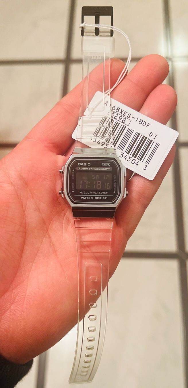Casio Orologi: Casio Armbanduhren A168XES-1BDF – Nuovo e nell'imballaggio originale da Adlikon b.Regensdf venduto da GPITIME 1
