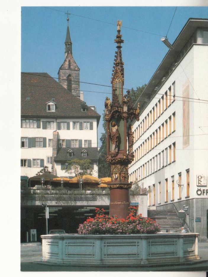 Ansichtskarten: Basel ca. 1970 – Gebraucht aus Bürglen TG von StampGraf