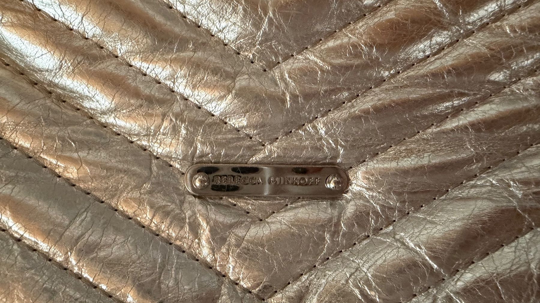 Borse da donna: Rebecca Minkoff Tasche silber Leder – Nuovo (secondo la descrizione) da Winterthur venduto da damoiselles 2