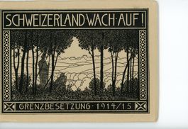 1. Weltkrieg - Grenzbesetzung 1914/15