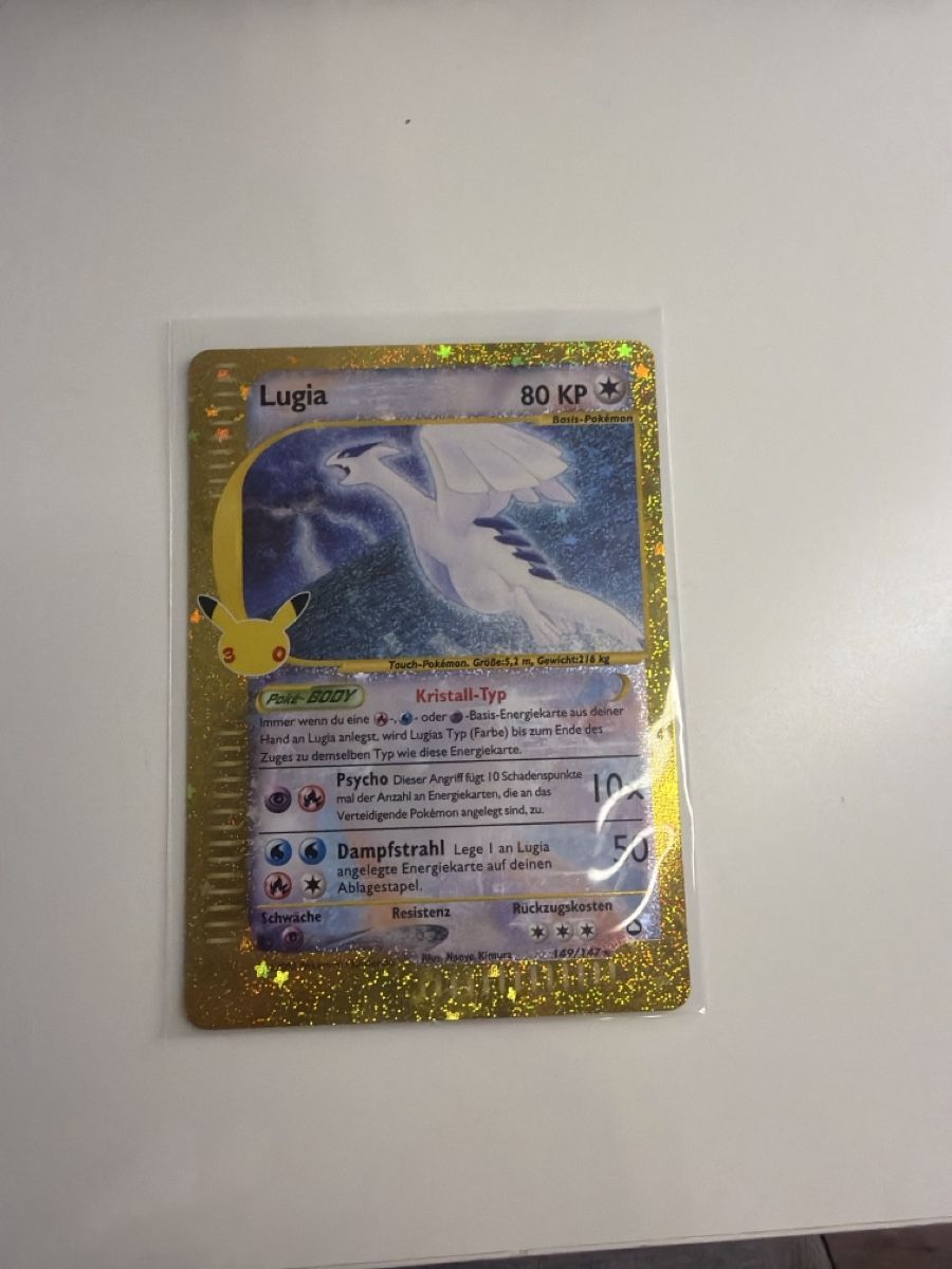 Pokémon Carte collezionabili: Lugia 30th Celebration – Nuovo (secondo la descrizione) da Winterthur venduto da Baggio2