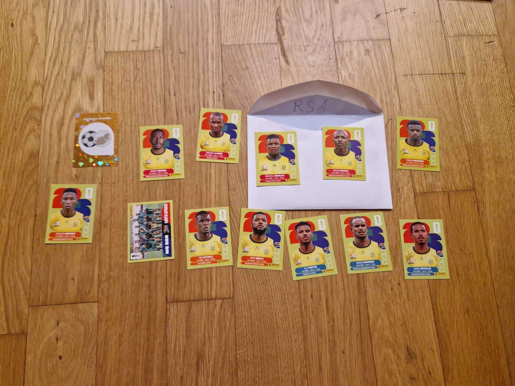 Panini Carte collezionabili: Panini WM 2026 Sticker RSA – Usato da Metzerlen venduto da SS01