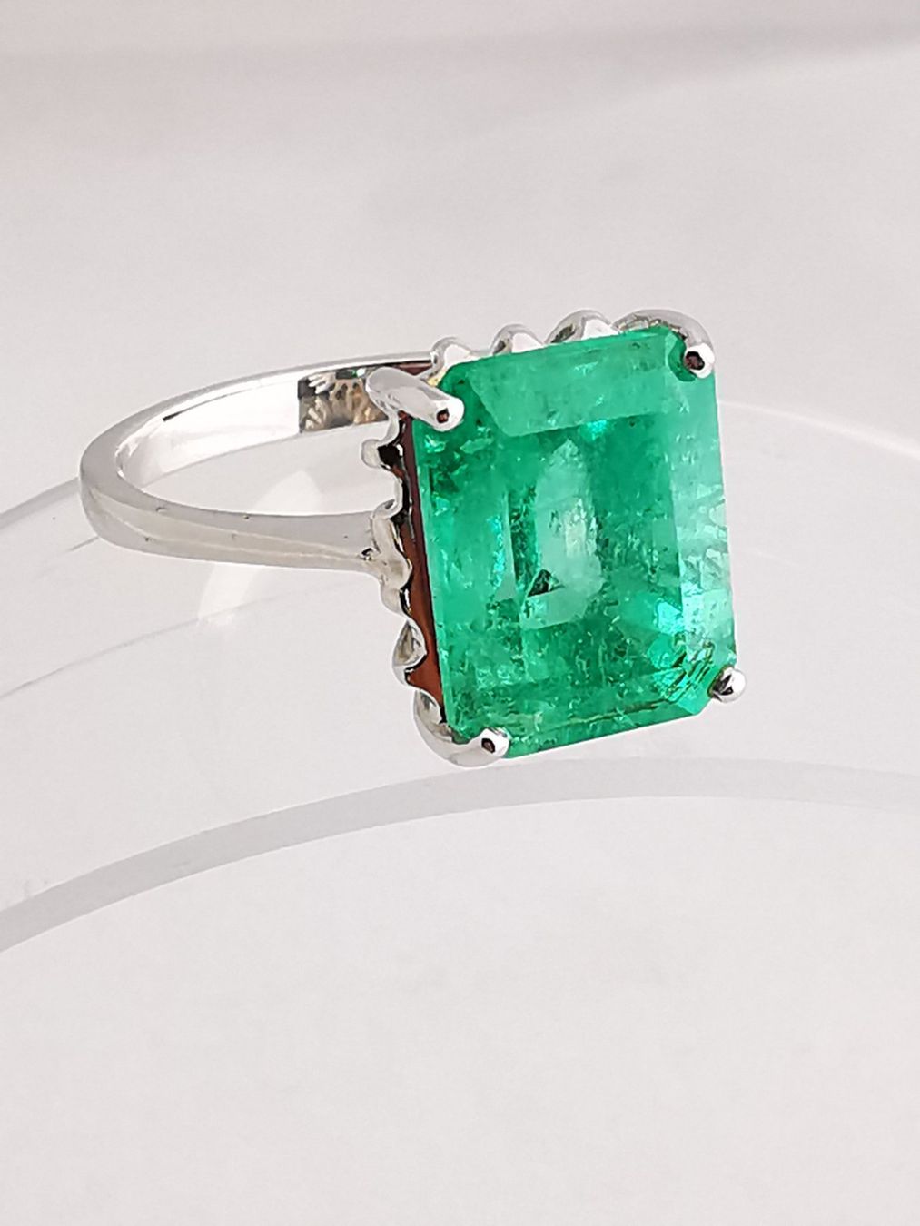 Ringe: Anello 18k Smeraldo Colombiano – Neu (gemäss Beschreibung) aus Brissago von Kri_2k8j 3