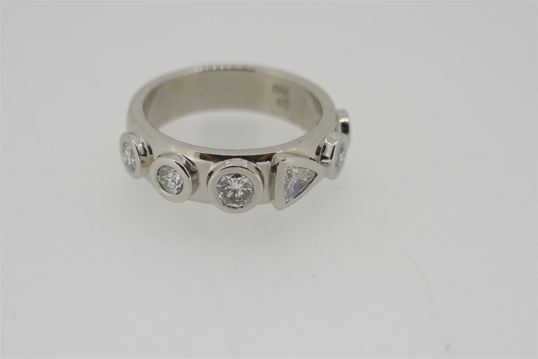 Ringe: Ring 6 Brillanten 18 kt 8,3 gr – Gebraucht aus Schaffhausen von swisswatches-andmore 4