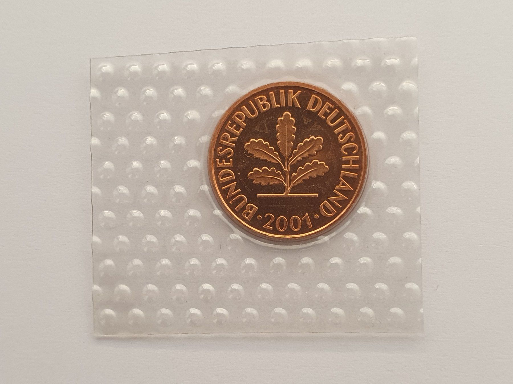 Tutti le monete: 2 Pfennig 2001 D Stgl – Nuovo (secondo la descrizione) da Pravidondaz venduto da LVtik 1