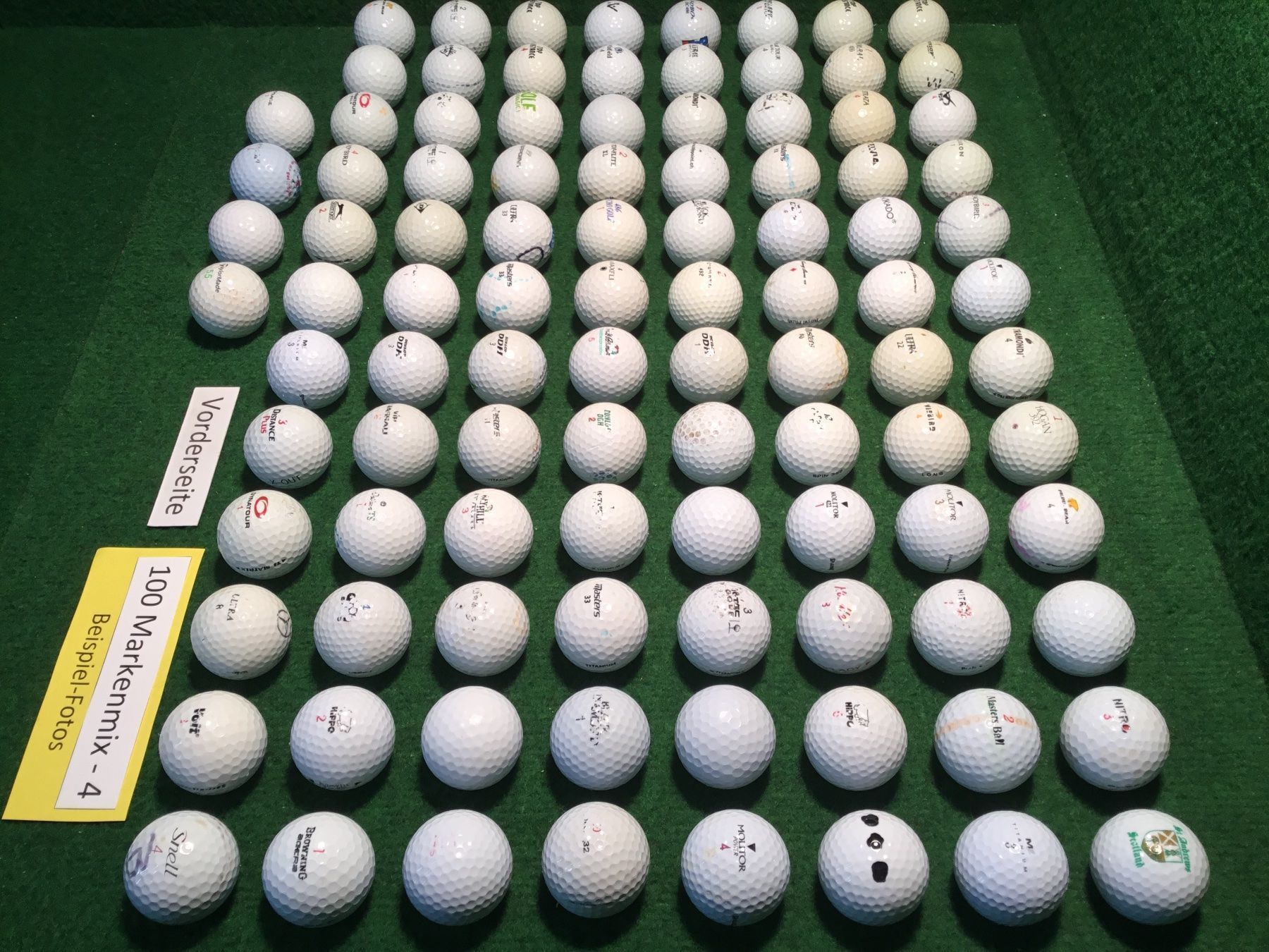 Palloni: 100 Golfbälle Markenmix (mässig) – Usato da Bergdietikon venduto da shimano4 1