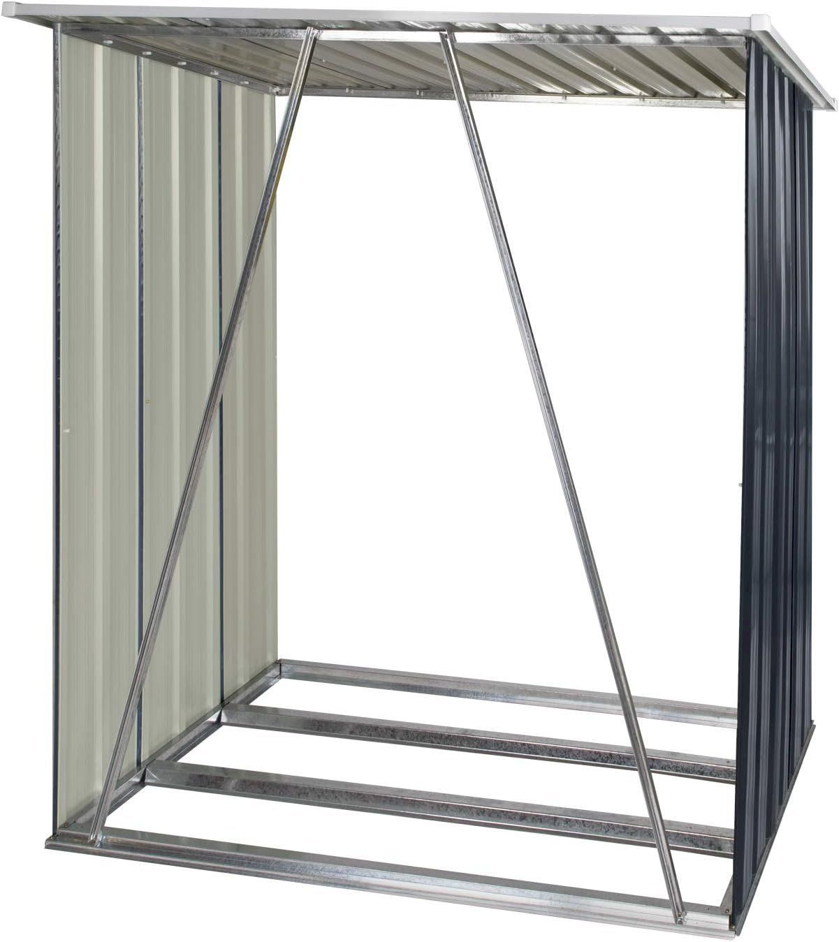 Scaffali: Dema Kaminholzregal anthrazit – Nuovo e nell'imballaggio originale da Bottighofen venduto da zaap 3