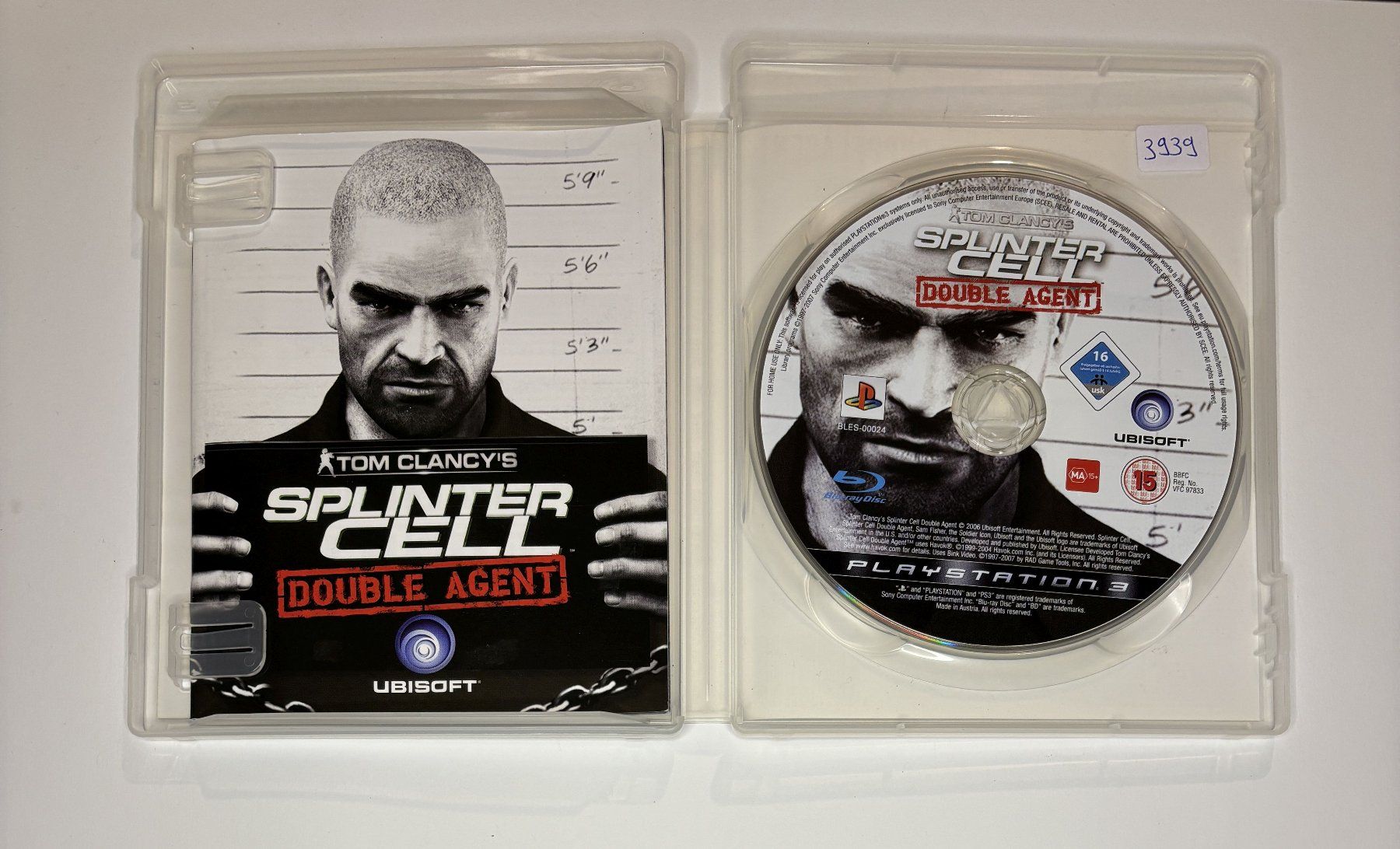 Giochi: PS3 - Tom Clancy's Splinter Cell: Double Agent – Usato da Allschwil venduto da Bullach 1