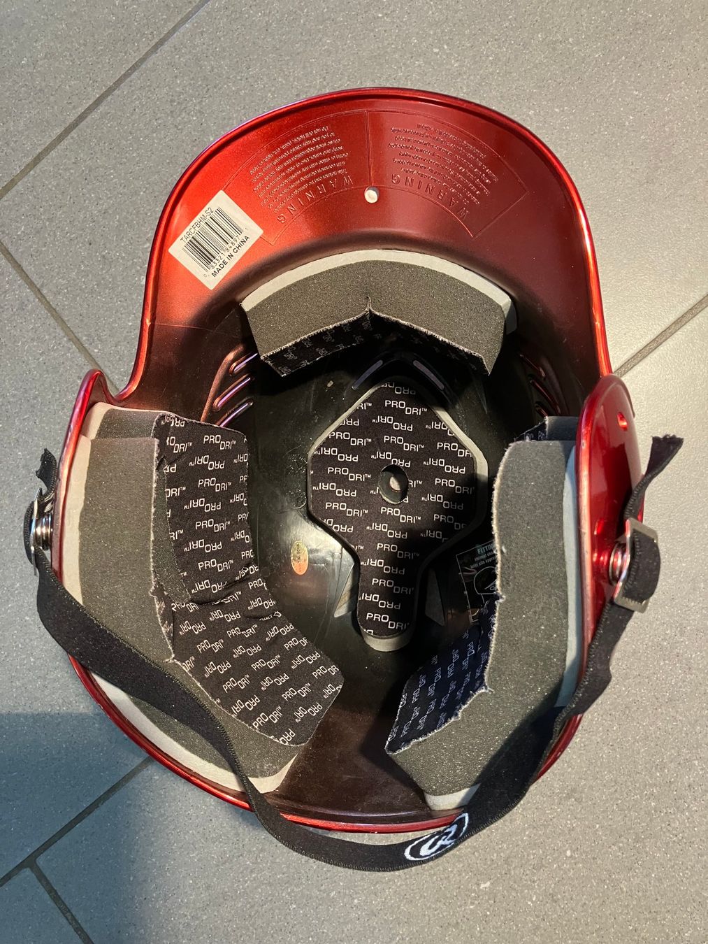 Caschi: Rawlings Baseballhelm Rot, One Size fits 6.5 bis 7.5 – Usato da Winznau venduto da gugi2009 1