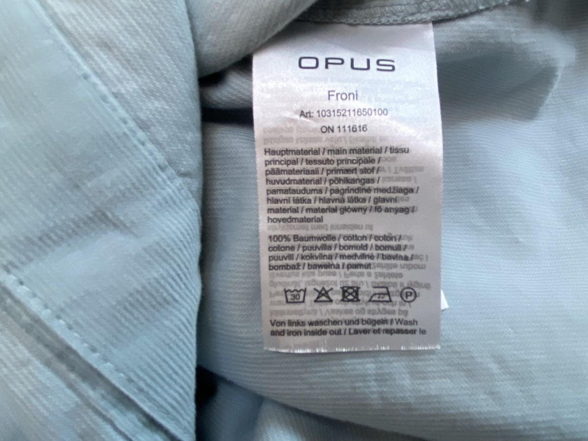 Opus Chemisiers: OPUS Hemd Cord hellblau Grösse 40 Neuwertig  – Neuf (Voir description) à Buochs par H16 9