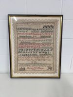 Gestick Typographie - Holzrahmen